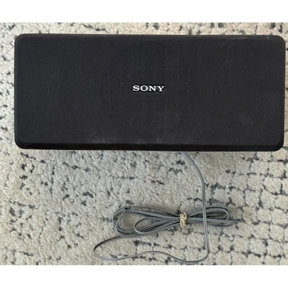 SONY SURROUND SOUND CENTER SPEAKER MODEL SS-CN115D GREY TESTED & SONY SS‎ SR-115